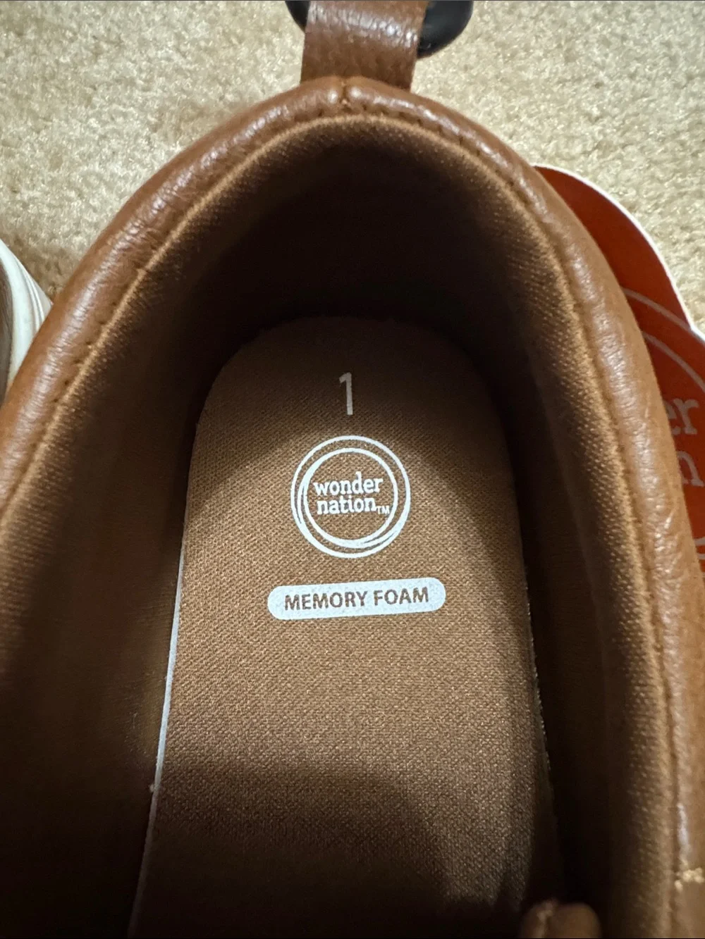 wonder nation Brown Kids‎ Boat Shoes